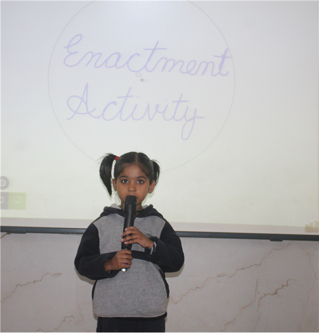 Enactment Activity (Kindergarten)