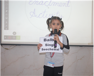 Enactment Activity (Kindergarten)
