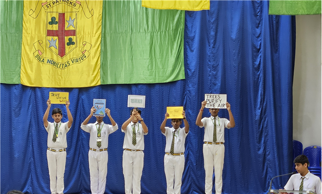 Van Mahotsav Assembly by Class 10 A