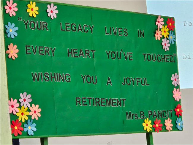 Farewell to Ms. Bhavna Pandit