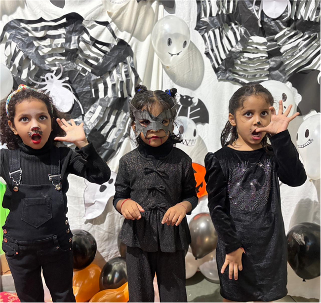 HALLOWEEN EXTRAVAGANZA IN THE PRE-PRIMARY WING