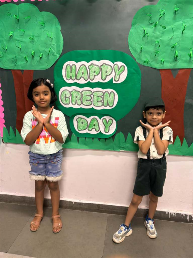 GREEN DAY CELEBRATION  PRE-PRIMARY WING