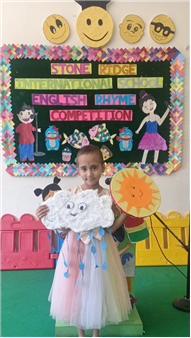 UKG Class Shines in English Rhyme Competition!