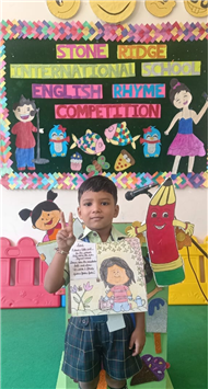 UKG Class Shines in English Rhyme Competition!