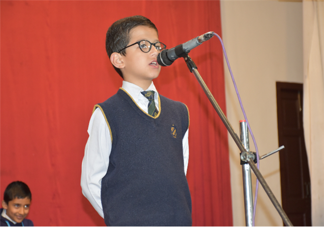 SPECIAL ASSEMBLY ON THE TOPIC ' BUILDING SELF CONFIDENCE (Class IV A) 22 April 2025