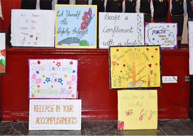 SPECIAL ASSEMBLY ON THE TOPIC ' BUILDING SELF CONFIDENCE (Class IV A) 22 April 2025