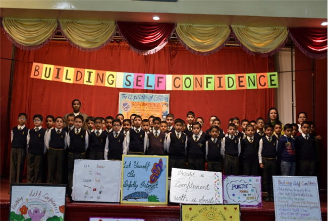SPECIAL ASSEMBLY ON THE TOPIC ' BUILDING SELF CONFIDENCE (Class IV A) 22 April 2025