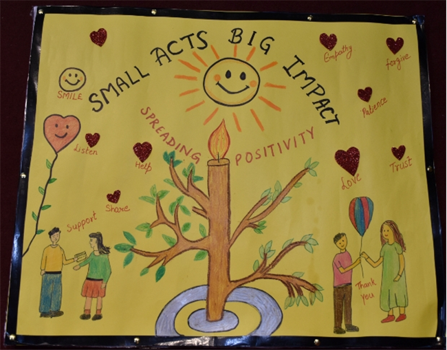 SPECIAL ASSEMBLY ON THE TOPIC ' BUILDING SELF CONFIDENCE (Class IV A) 22 April 2025