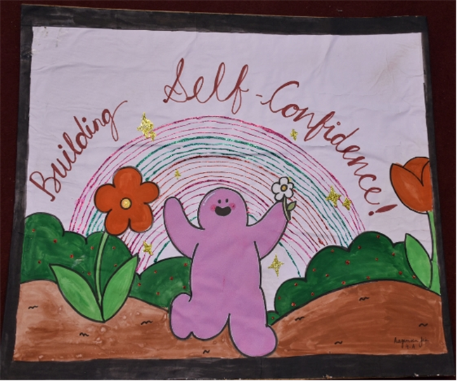 SPECIAL ASSEMBLY ON THE TOPIC ' BUILDING SELF CONFIDENCE (Class IV A) 22 April 2025