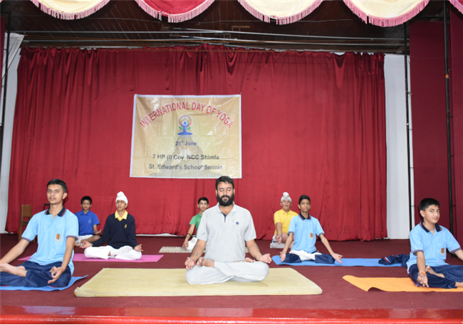 SPECIAL ASSEMBLY ON  INTERNATIONAL YOGA DAY Class IXC 21 June 2025  The assembly began with a morning prayer, followed by a thought-provoking article on the significance of yoga and its global recogni
