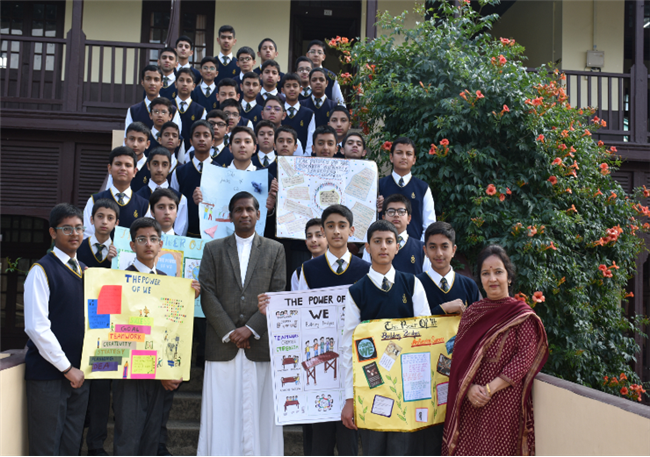 Special Assembly: The Power of We- Building Bridges, Achieving Success, Class IXB 6 June 2024
