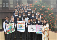SPECIAL ASSEMBLY ON  INTERNATIONAL YOGA DAY Class IXC 21 June 2025  The assembly began with a morning prayer, followed by a thought-provoking article on the significance of yoga and its global recogni