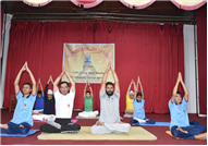 SPECIAL ASSEMBLY ON  INTERNATIONAL YOGA DAY Class IXC 21 June 2025  The assembly began with a morning prayer, followed by a thought-provoking article on the significance of yoga and its global recogni