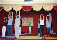 SPECIAL ASSEMBLY ON  INTERNATIONAL YOGA DAY Class IXC 21 June 2025  The assembly began with a morning prayer, followed by a thought-provoking article on the significance of yoga and its global recogni