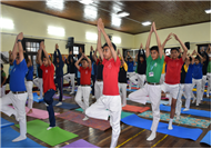 SPECIAL ASSEMBLY ON  INTERNATIONAL YOGA DAY Class IXC 21 June 2025  The assembly began with a morning prayer, followed by a thought-provoking article on the significance of yoga and its global recogni