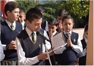 Description: SPECIAL ASSEMBLY ON IMPORTANCE OF EATING HEALTHY BY CLASS VIII A 19 July 2024
