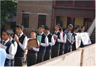 Description: SPECIAL ASSEMBLY ON IMPORTANCE OF EATING HEALTHY BY CLASS VIII A 19 July 2024