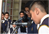 Description: SPECIAL ASSEMBLY ON IMPORTANCE OF EATING HEALTHY BY CLASS VIII A 19 July 2024
