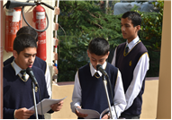 Special Assembly: The Power of We- Building Bridges, Achieving Success, Class IXB 6 June 2024