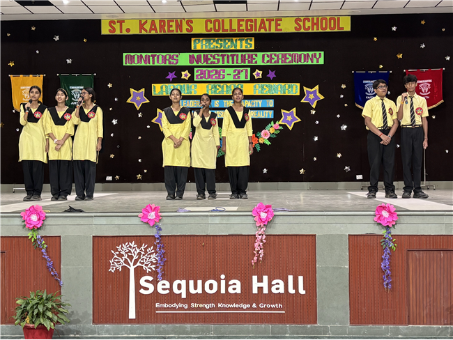 MONITOR INVESTITURE CEREMONY 2026-27