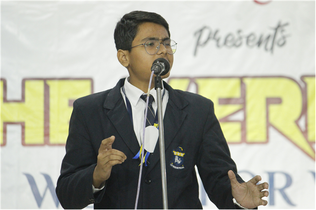 THE VERBATIM- WORD FOR WORD INTER SCHOOL DEBATE COMPETITION