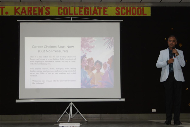 CAREER COUNSELLING SESSION CONDUCTED BY DR. VIKAS SHANKER (2025-26)