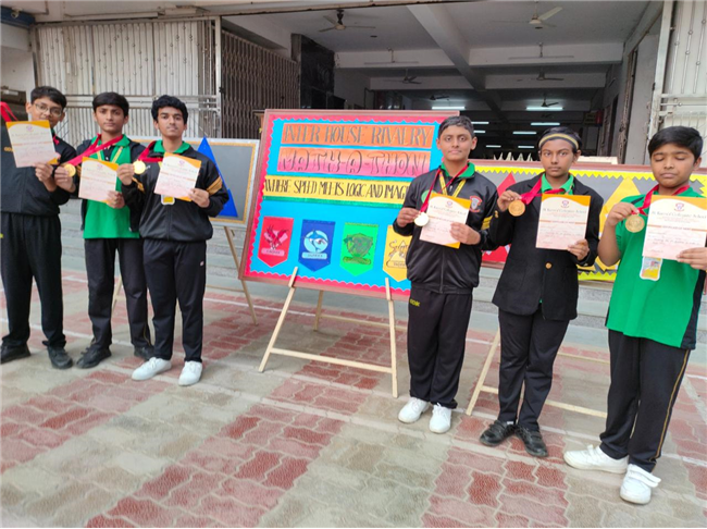 Math-a-thon Inter-House Maths Competition STD 6 & 7