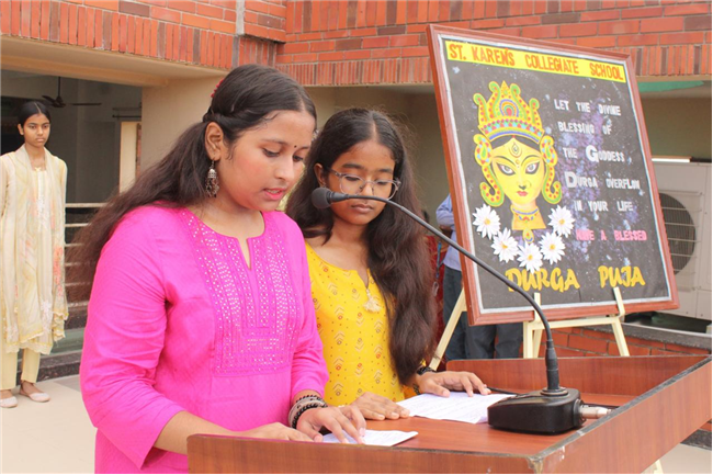 Durga Puja Special Assembly