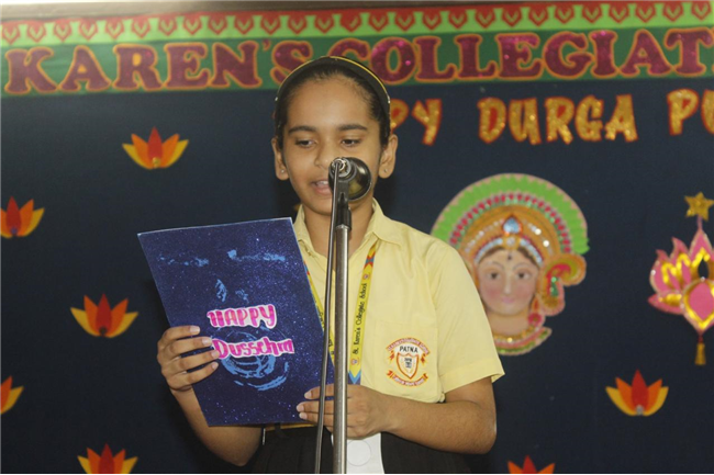Durga Puja Special Assembly