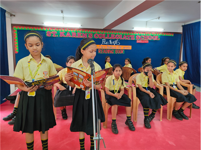 St. Karen’s Collegiate School Reading Week – Day 4