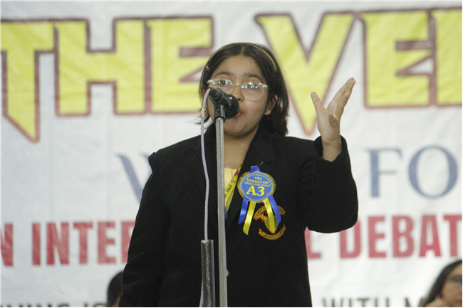 THE VERBATIM- WORD FOR WORD INTER SCHOOL DEBATE COMPETITION