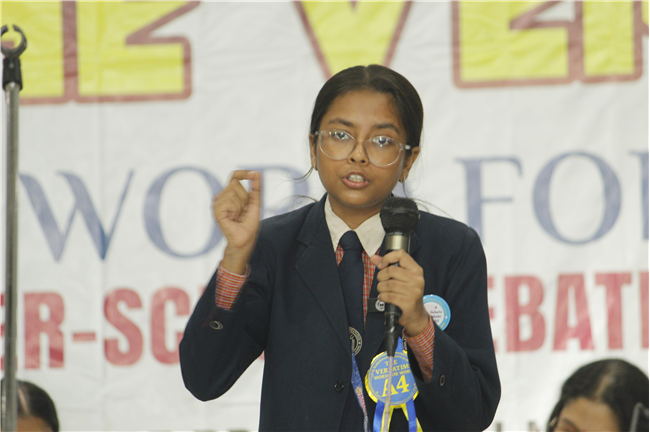 THE VERBATIM- WORD FOR WORD INTER SCHOOL DEBATE COMPETITION