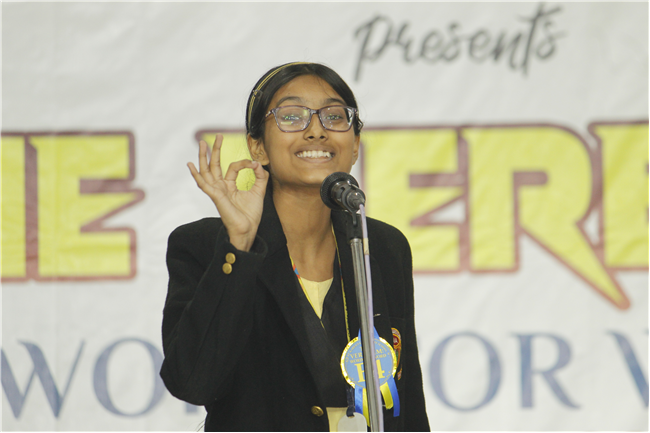 THE VERBATIM- WORD FOR WORD INTER SCHOOL DEBATE COMPETITION