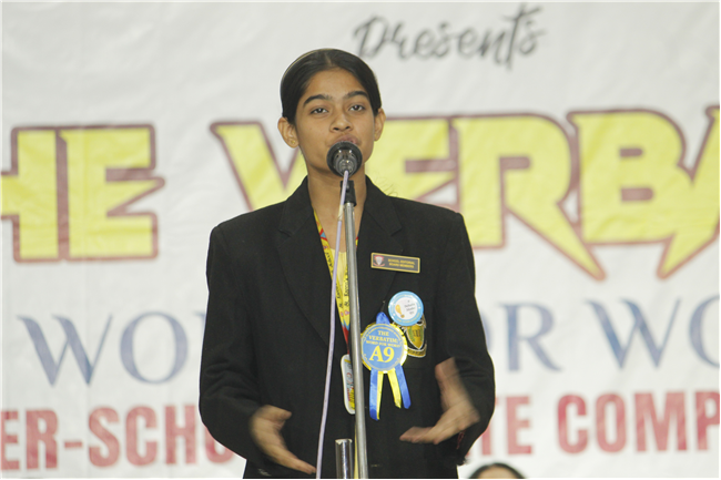 THE VERBATIM- WORD FOR WORD INTER SCHOOL DEBATE COMPETITION