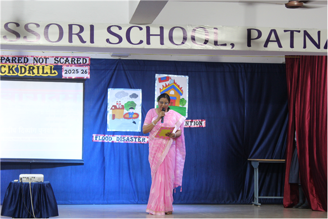 MOCK DRILL FOR STD. 1 TO 5