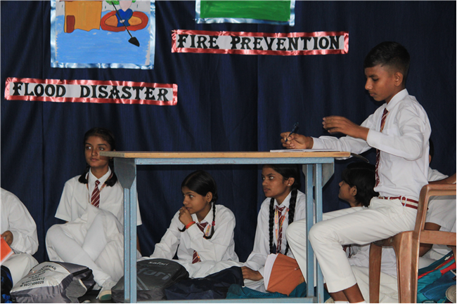 MOCK DRILL FOR STD. 1 TO 5