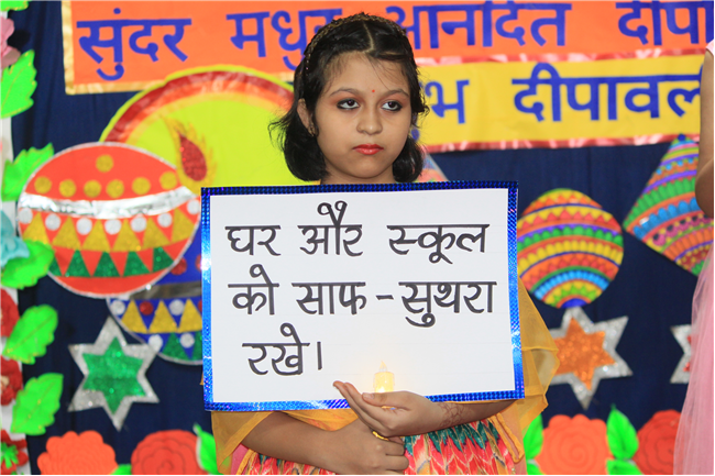 Diwali Special Assembly ( STD- 1 TO 5)