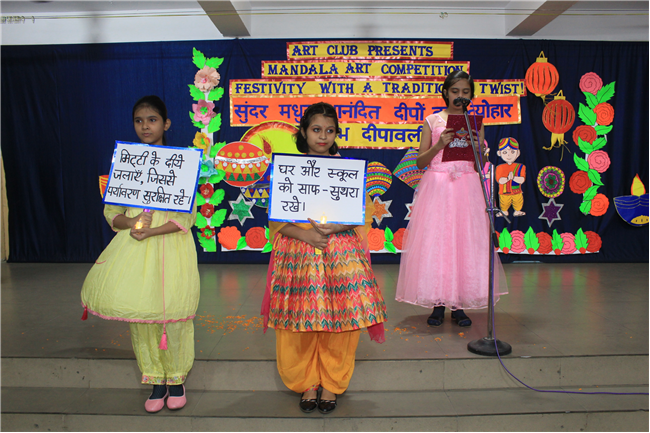 Diwali Special Assembly ( STD- 1 TO 5)