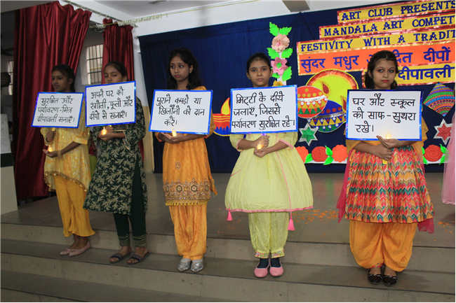 Diwali Special Assembly ( STD- 1 TO 5)