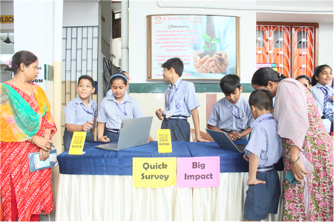 SECOND PARENT TEACHER MEETING & MINI EXHIBITIONS