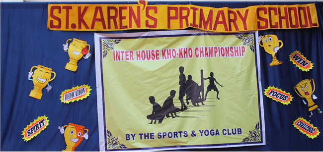 INTER HOUSE KHO-KHO COMPETITION