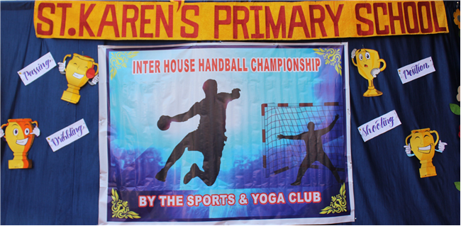 INTER HOUSE HANDBALL COMPETITION