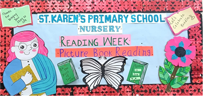 ST. KAREN'S READING FESTIVAL WEEK DAY 1