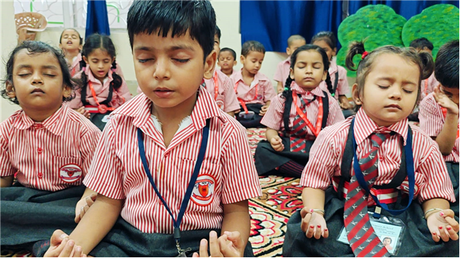 YOGA DAY SPECIAL ASSEMBLY