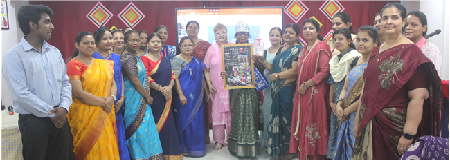 FAREWELL PROGRAMME FOR OUR STD 1 HINDI TEACHER MS MARY GRACE