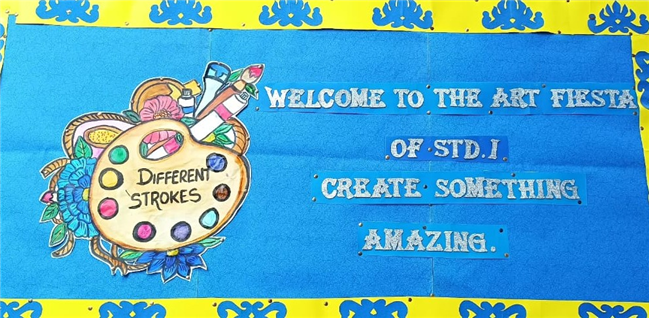 DRAWING FIESTA FOR STD. 1&2
