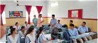 Our ex student Ayush met the students today