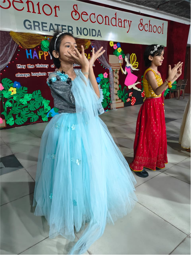 Special assembly on Dusshera.