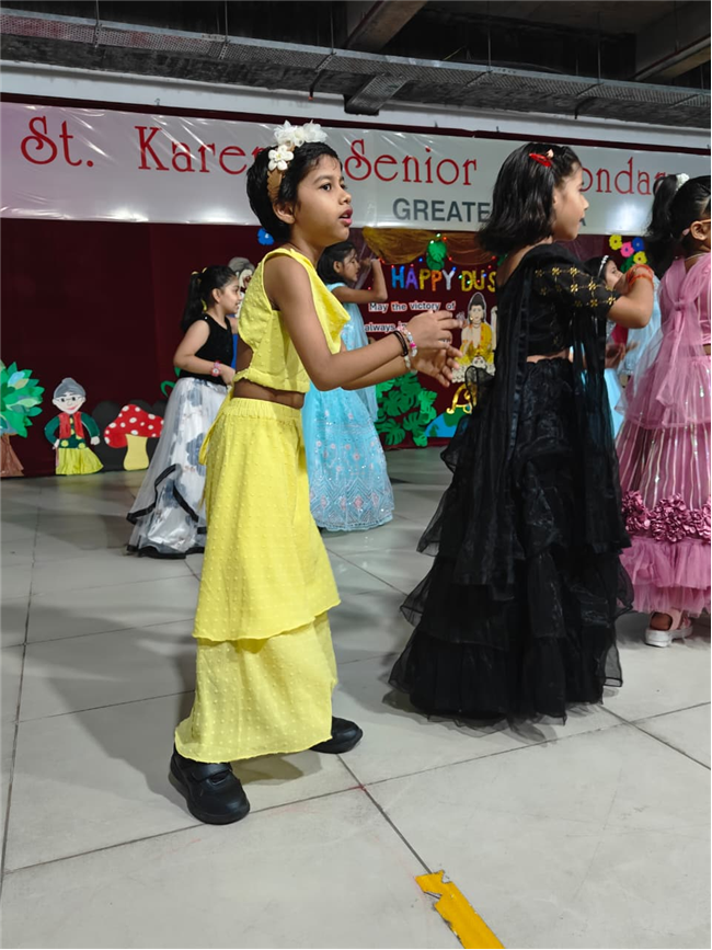 Special assembly on Dusshera.