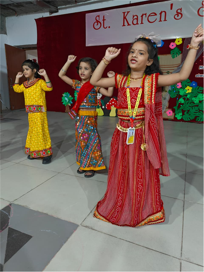 Special assembly on Dusshera.